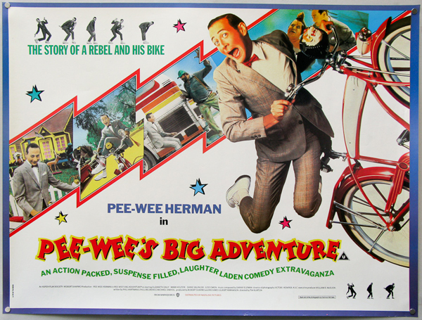 movie titles - adult films - Pee Wee’s Big Adventure