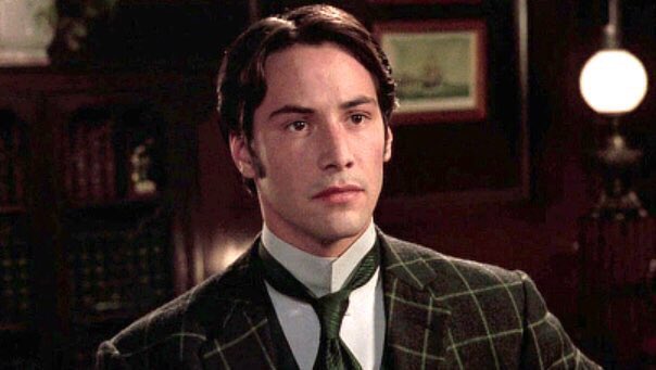 bad accents film television - Keanu Reeves in Bram Stoker’s Dracula