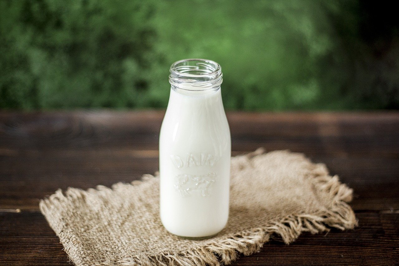 jar of milk