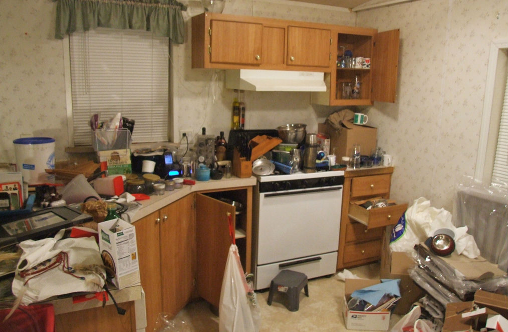pissed off old people - clutter at home