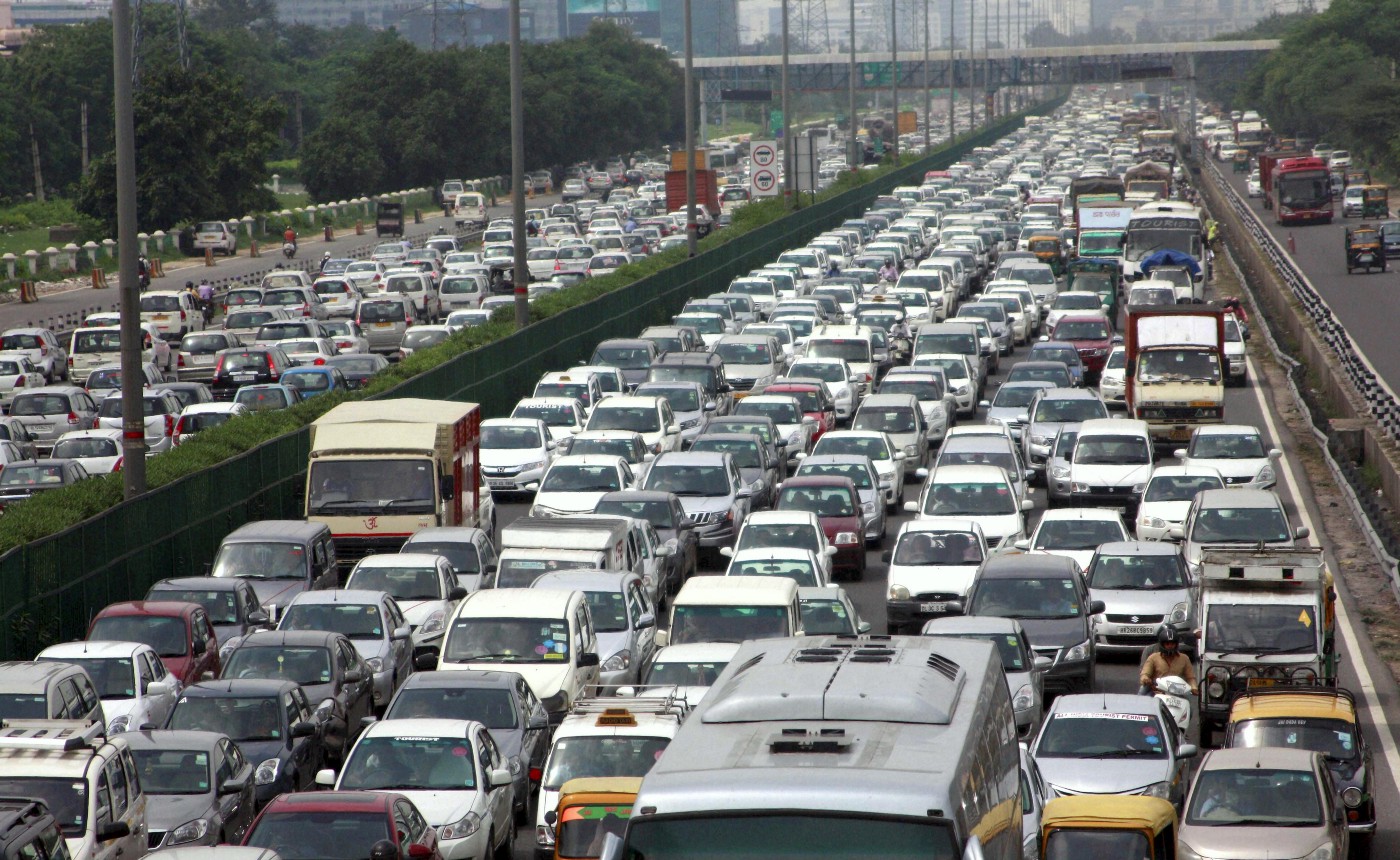 pissed off old people - delhi traffic