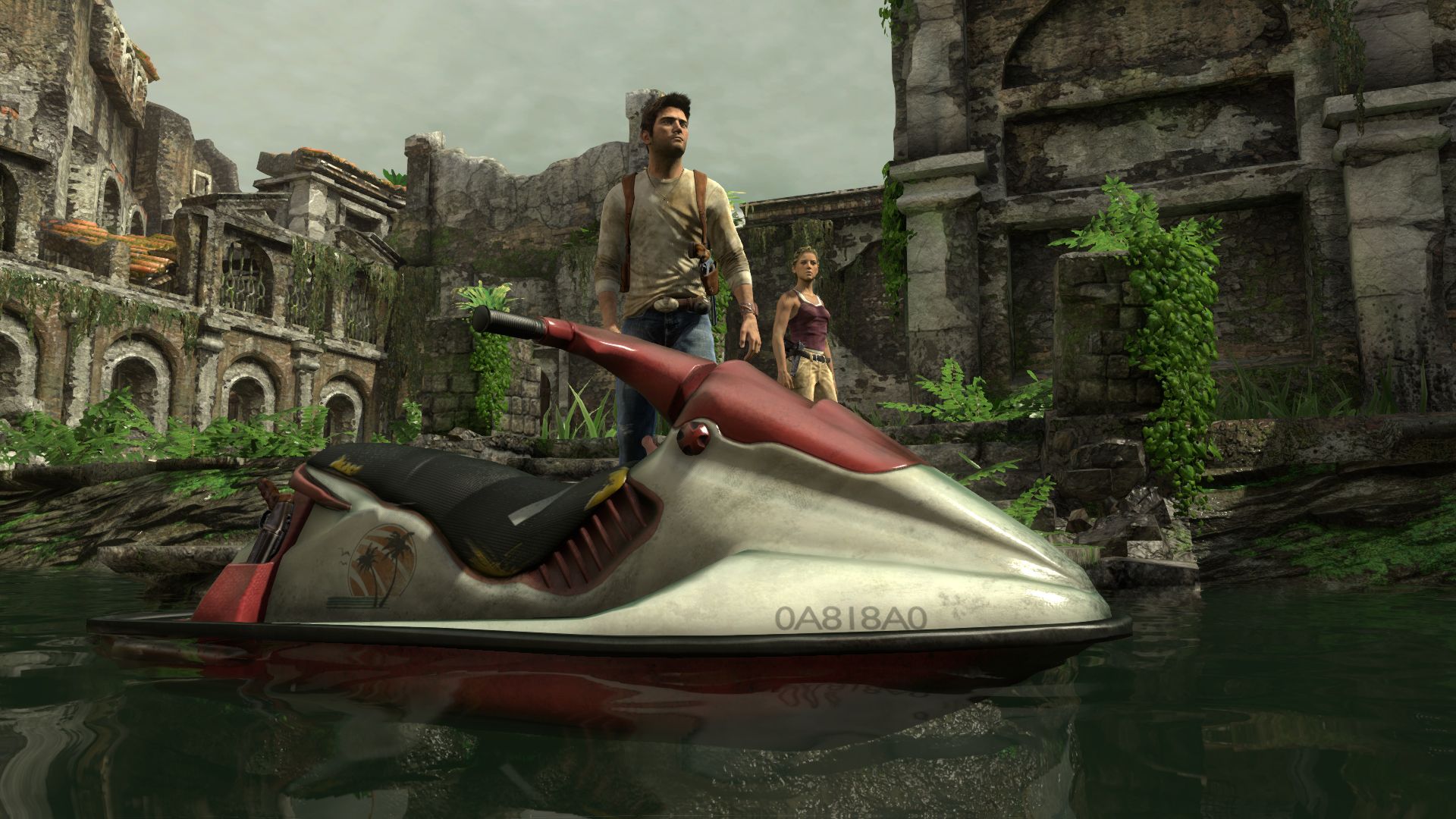 hard Video Game Levels - Uncharted 1.