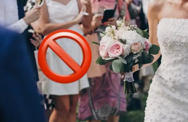 red flags - Wedding