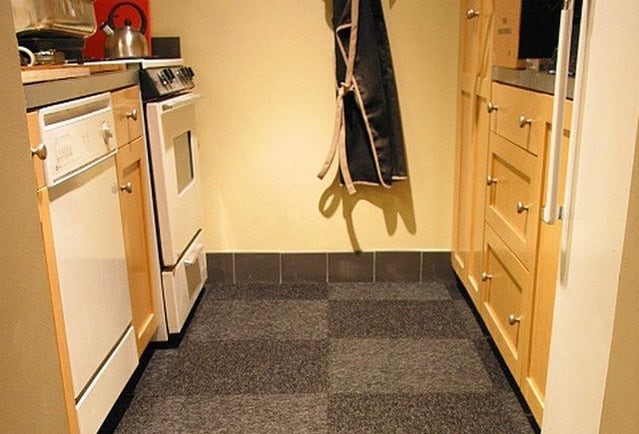 red flags - Having carpet in your kitchen