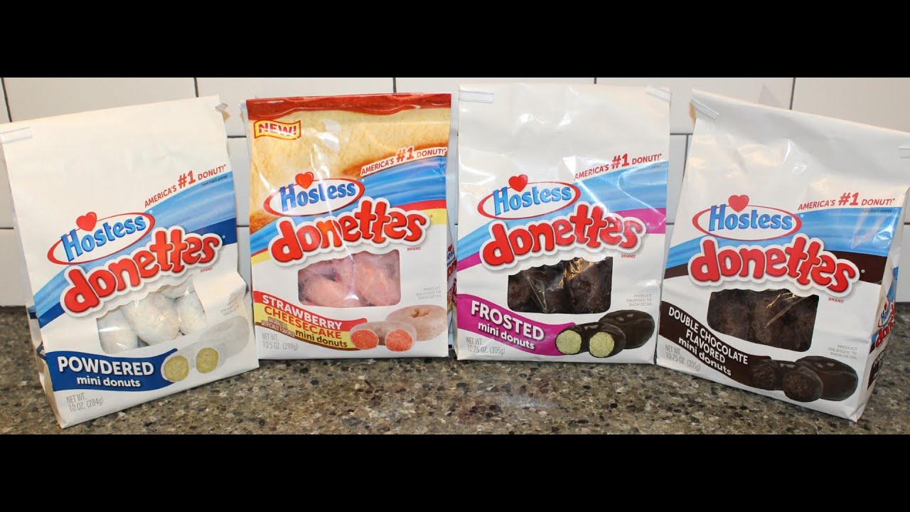 American Things the World Envies  - Hostess donettes mini powdered donuts