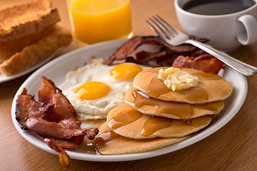 American Things the World Envies  - Breakfast food available after 10:30am