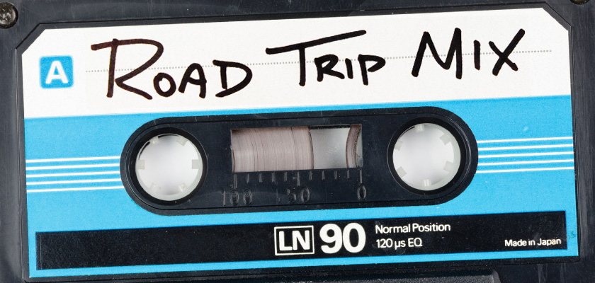 road trip tunes - A Road Trip Mix To 0 Ln 90 Normal Position 120 ps Eq Made in Japan
