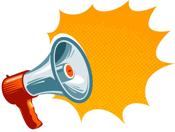 strong opinions - transparent background megaphone png