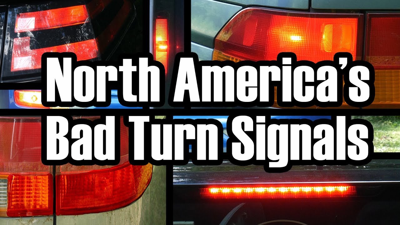 strong opinions - american turn signals - North America's Bad Turn Signals