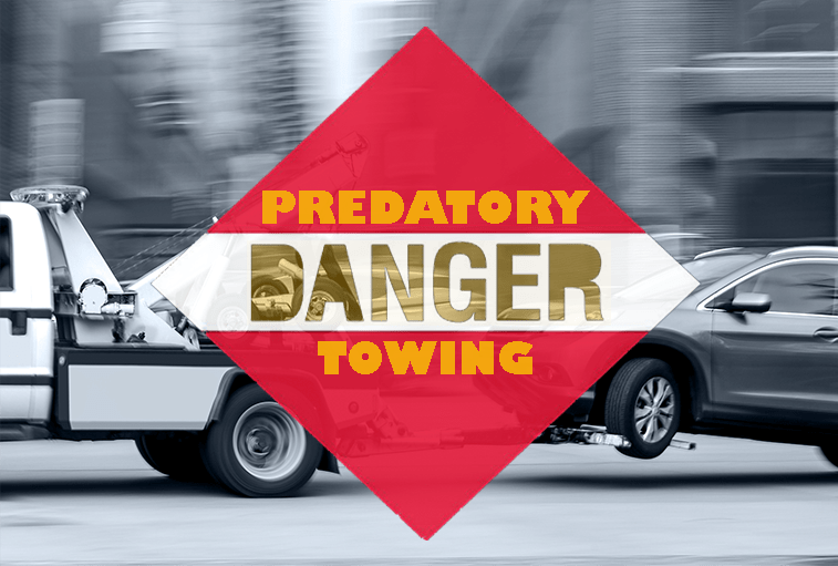honda on a tow truck - Predatory Danger Towing