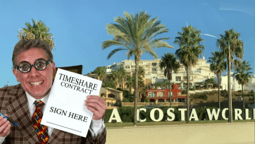 Timeshare - Time Contract Sign Here A Costawcrli