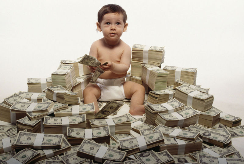 things that are too expensive - baby on money - 10 09