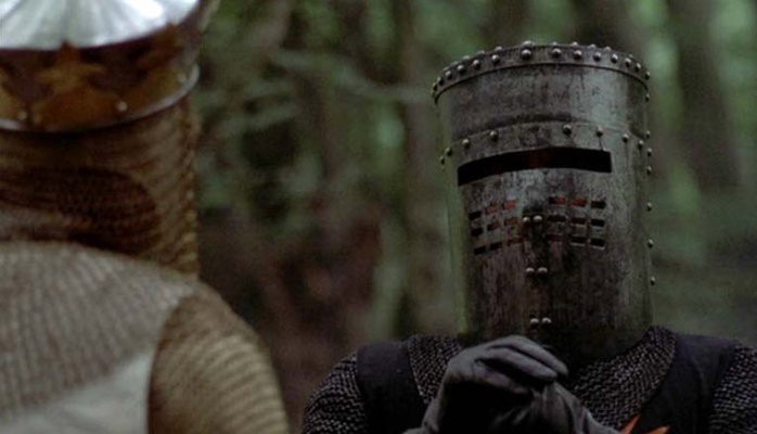 famous movie lines - holy grail the black knight