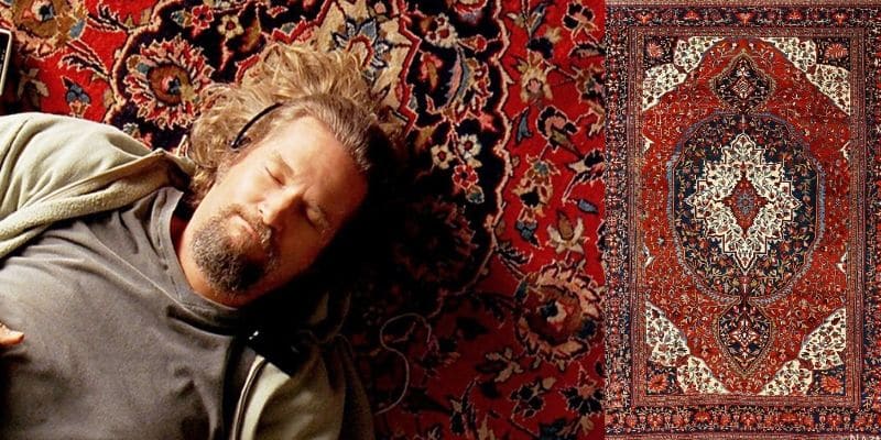 famous movie lines - big lebowski rug