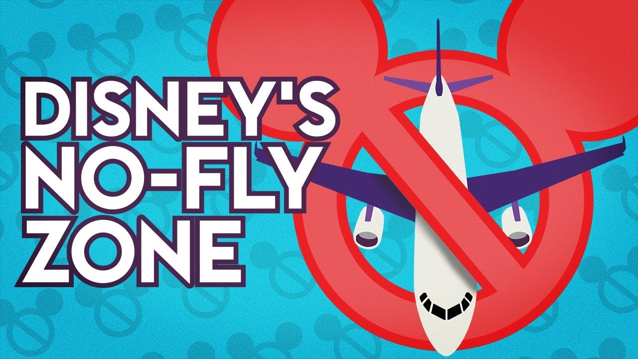 Disneyland and Disney World are "national defense airspace" no-fly zones, and have been since 2003.