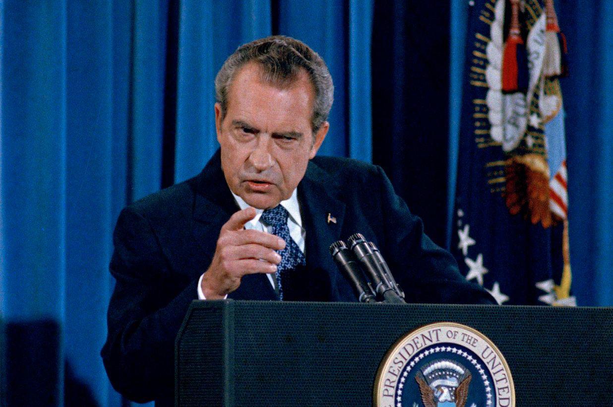 Nixon's infamous "I'm not a crook" press conference took place in Disney World, also making it the first time a sitting president visited the resort