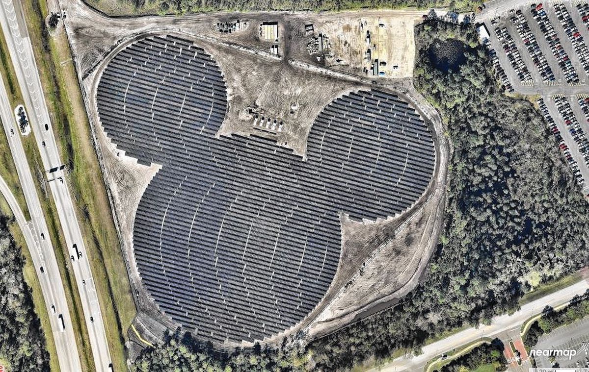 disney world facts - disney land triva - mickey mouse solar panels