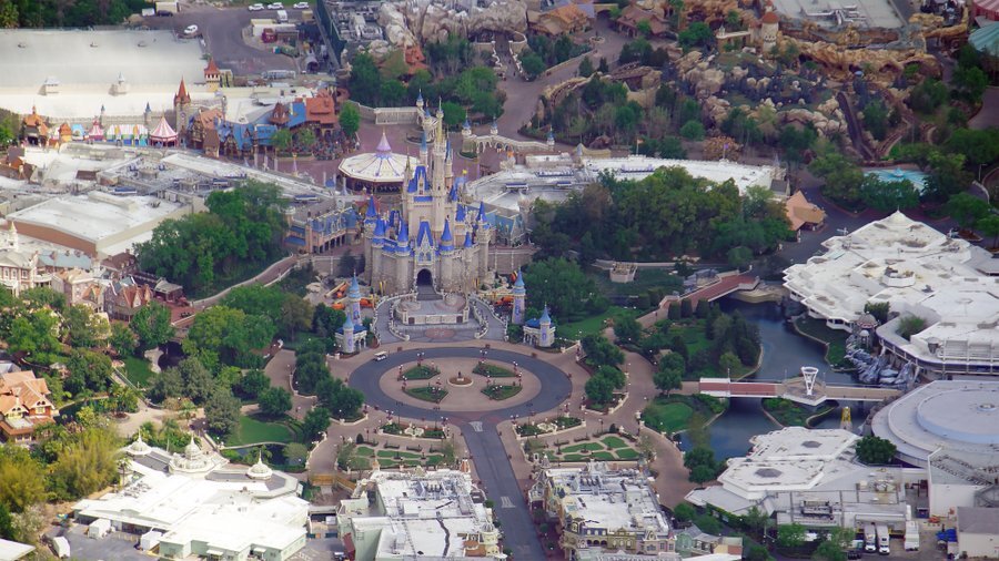 Disney World has 7500 acres of empty land, stemming from a 1970 environmental promise Disney made to Florida to never build anything on it.
