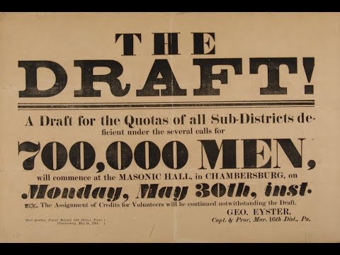 Civil War facts - It was possible to buy your way out of the Civil War draft, on both the Union and Confederate sides, if you had enough money to pay someone else to sign up in your place.