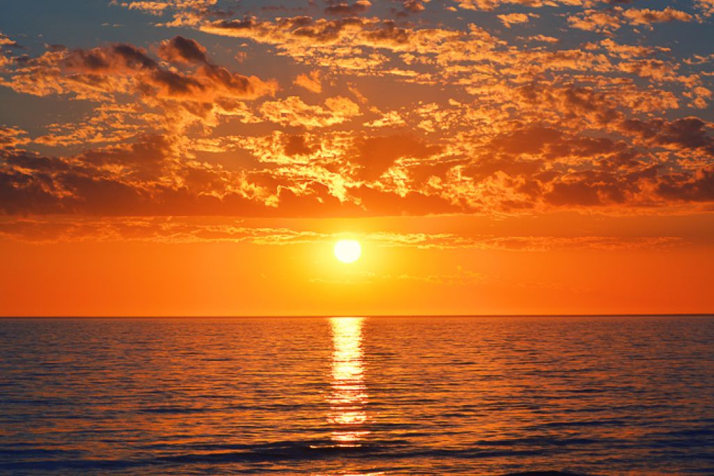 flather enlightenment moments - beautiful ocean sunset