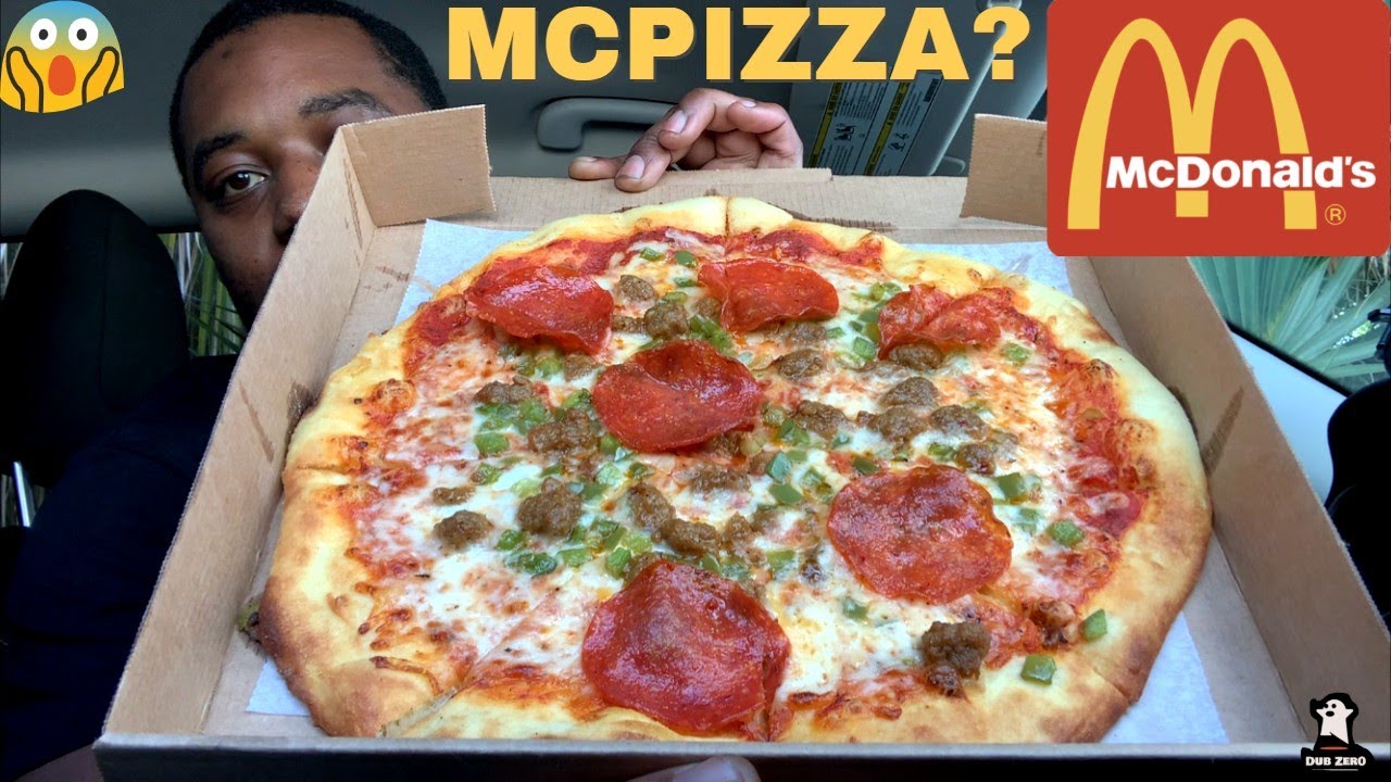 mcdonald pizza - Mcpizza? a McDonald's R Dub Zero