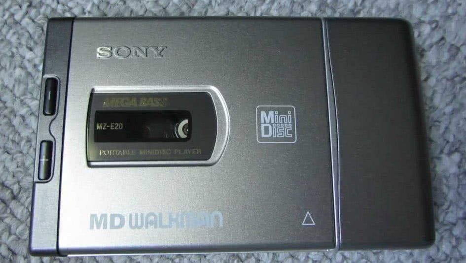 electronics - Sony Mini MzE20 Disc Portable Windibc Player Md Walne