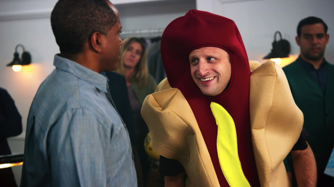 quotable tv shows - think you should leave hot dog guy