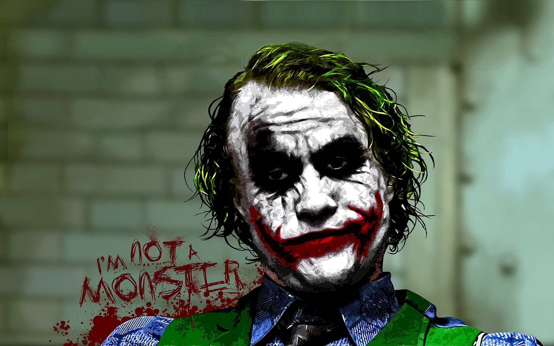 stupid badass moves - joker youtube background - I'M Monster