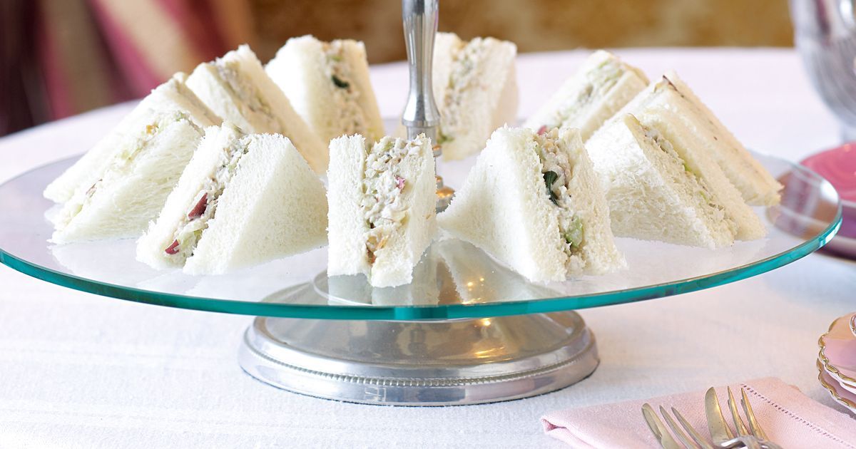 adult opinions on life - chicken salad tea sandwiches