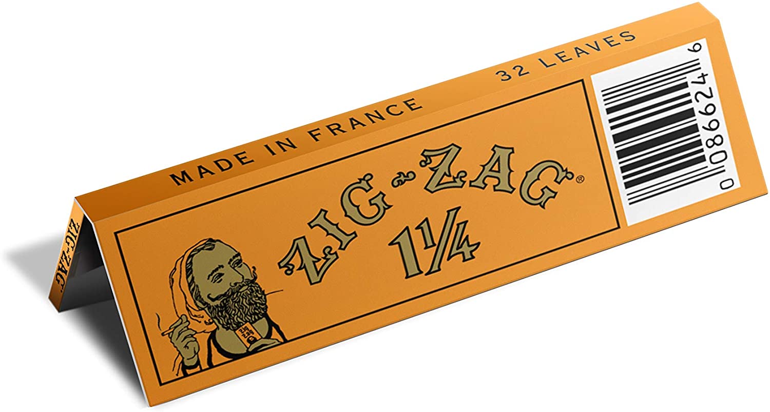 false facts -   - zig zag rolling papers - 32 Leaves 01086624|11 6 Made In France Zac ZigZag Zig 192