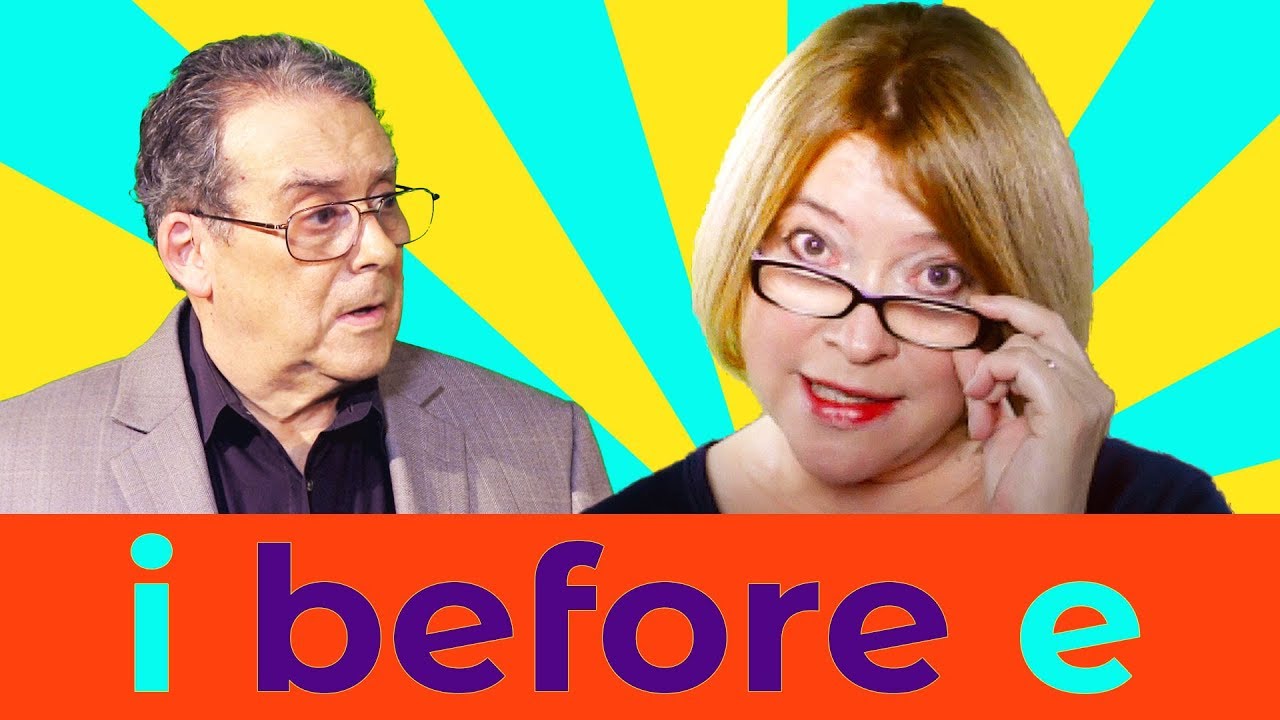 famous sayings - “i before e except after c” ….