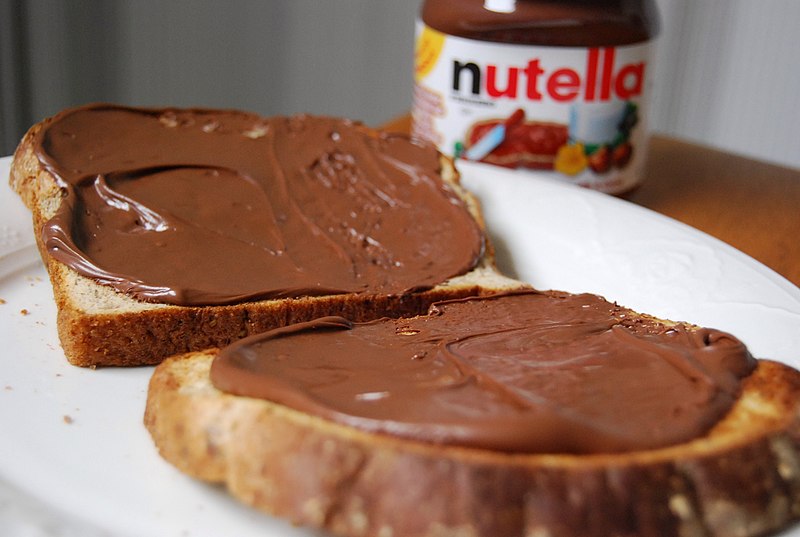 do not refrigerate - spread nutella on bread