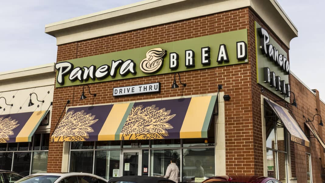 Panera. The food has been on a steady decline in quality. I gave up on their “paninis” when they started microwaving them. Now they’ve messed with their salad ingredients to the point they just don’t taste good. The food has gotten cheaper in quality, but more expensive. -u/cadred48