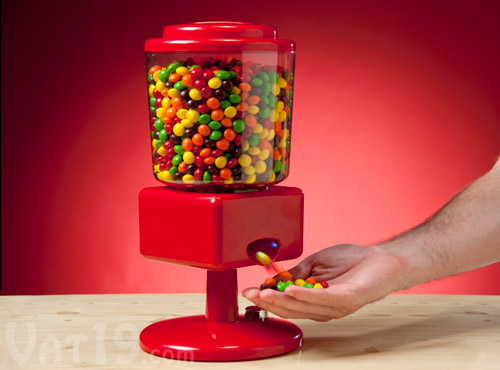 strange reasons people were 86'd - Got banned from a local KMart about 25yrs ago for figuring out that if you just slapped the handle on the old twist turn candy dispensers that took a quarter it would just give you free candy...Yeah, they call that steal