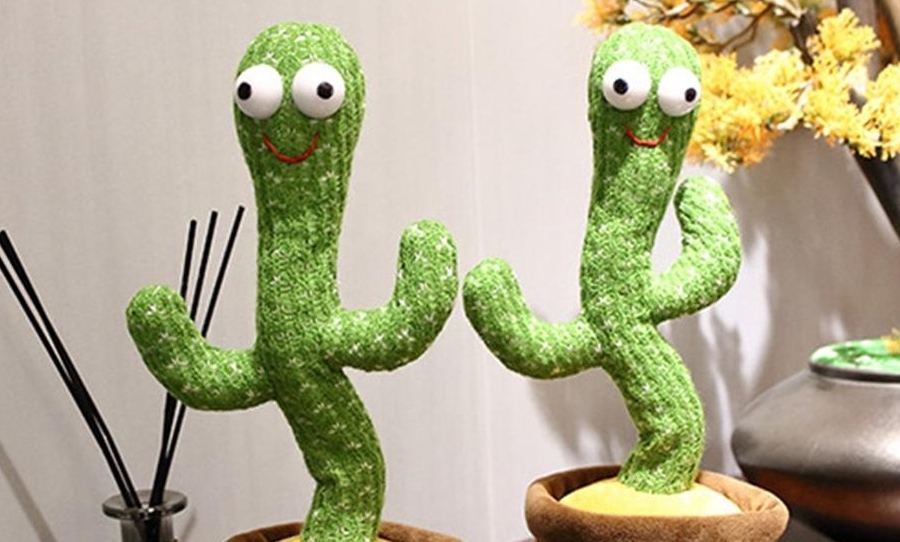 discontinued items - How about that cactus that sang three songs in different languages and one of the songs used was a real rap song about drugs and cocaine