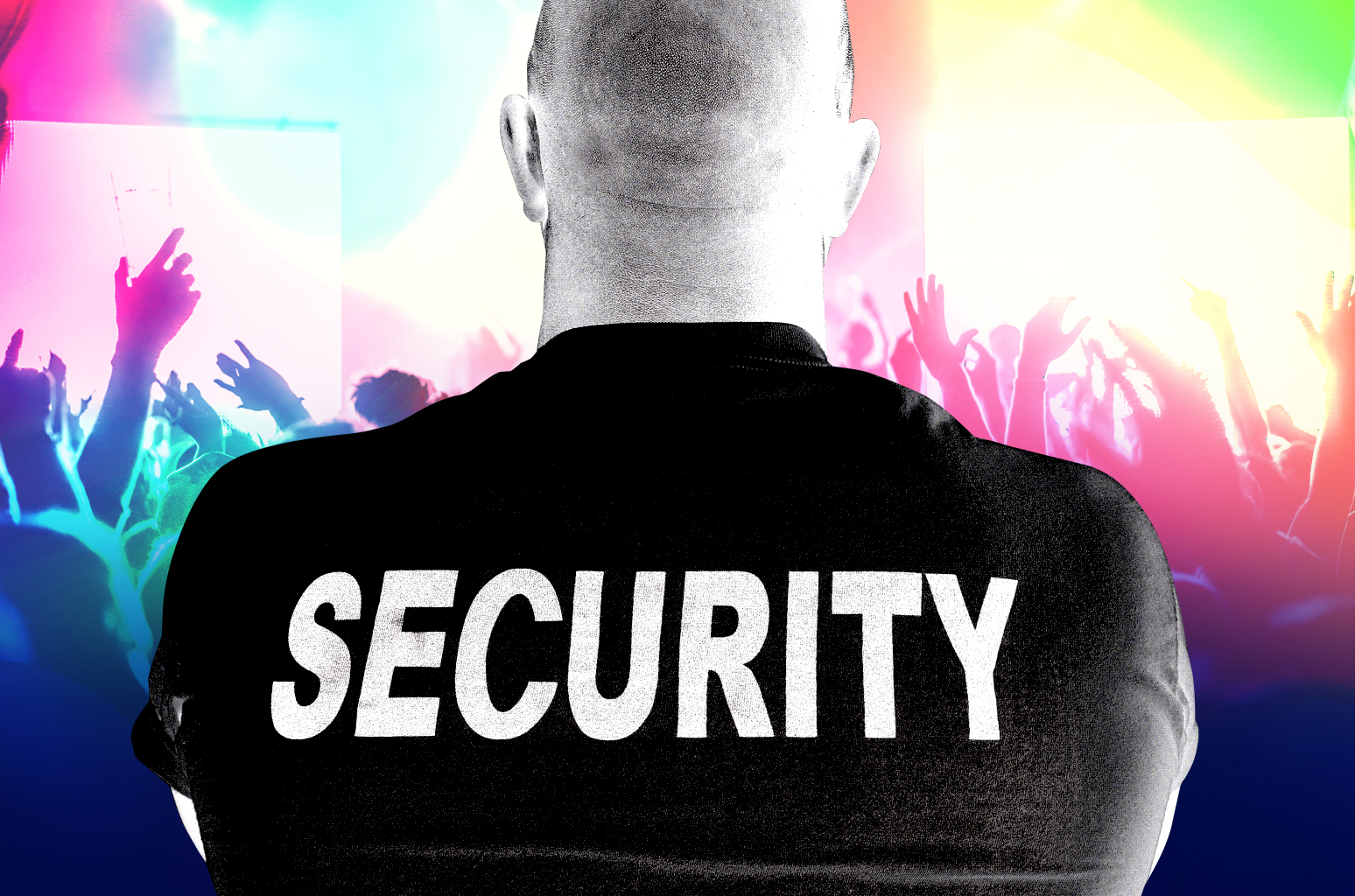 dumb things while high - security bouncers - Security