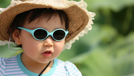 Terrible Parenting Signs - child wear sunglasses