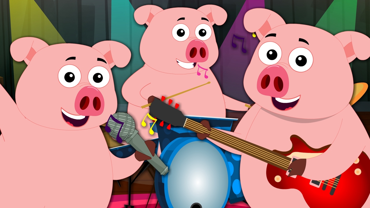 Fun Words to Say - oink oink pig -