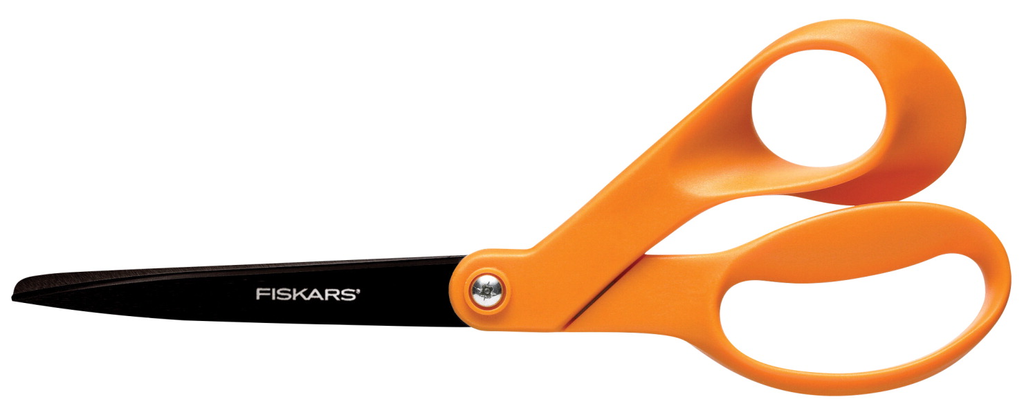Junk Drawer Item - orange handle scissors
