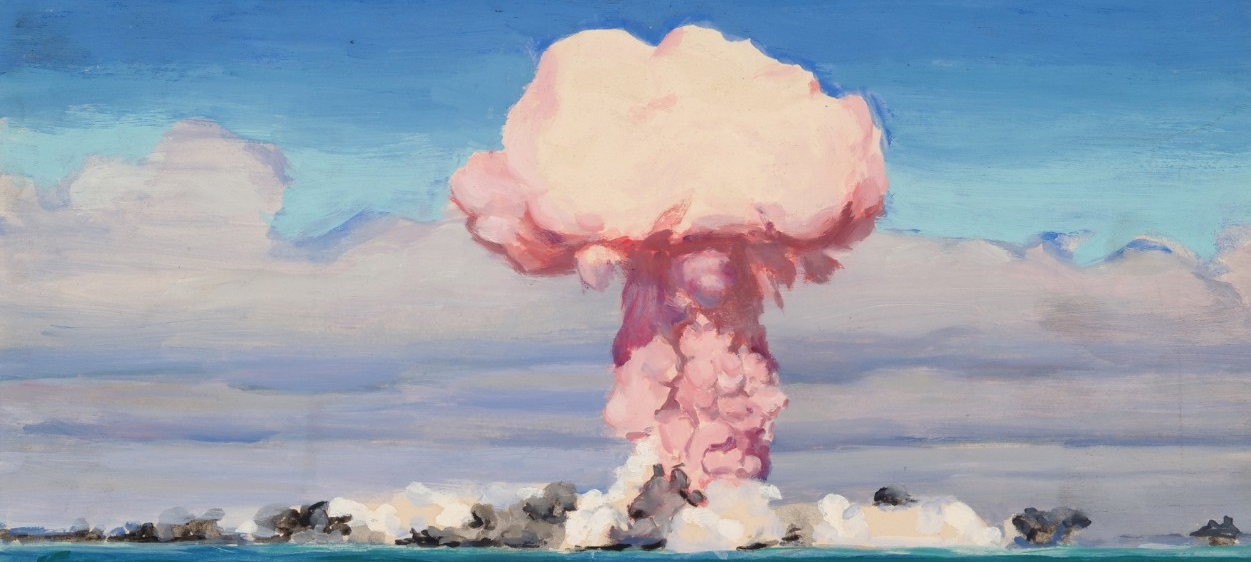 nuclear bomb facts - Operation Crossroads: After the iconic “Baker” shot, Bikini Lagoon was heavily irradiated, as the bomb was detonated underwater. To show how irradiated the water was, army general Stafford Warren caught a fish from the lagoon and used