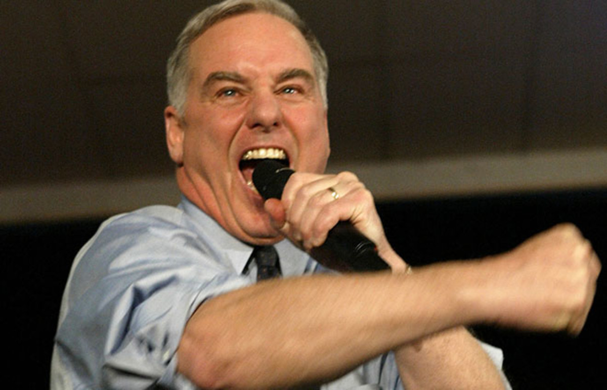 Howard Dean. Oh no, don't get too excited about winning elections!