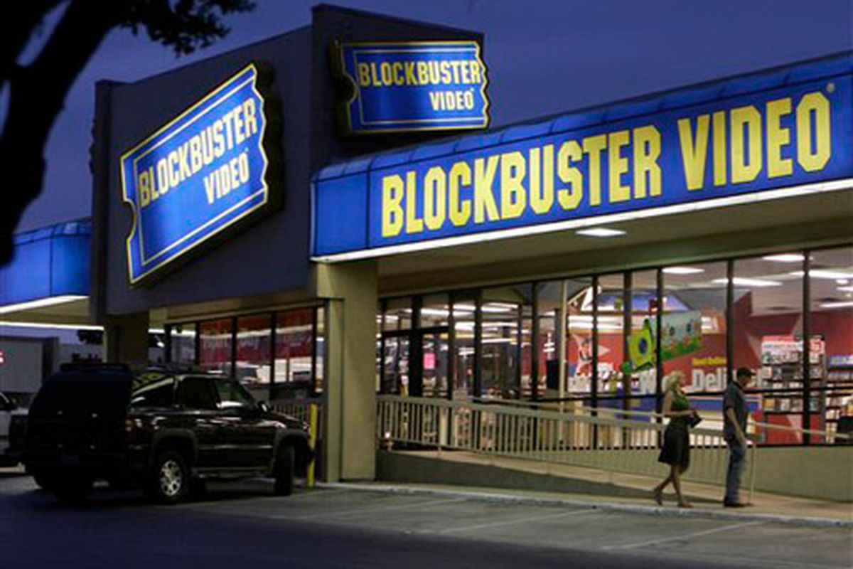 old school products and things - Walking to Blockbuster and spending an hour trying to pick a movie everyone agrees on