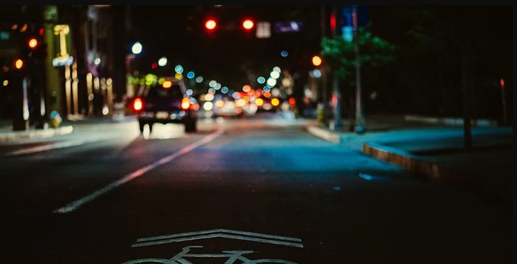 Street Smarts - road at night