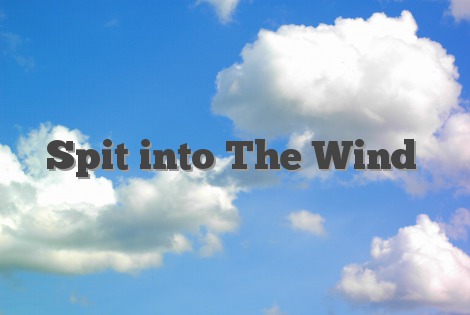 Unwritten Rules for Men - up in the air idiom - Spit into The Wind