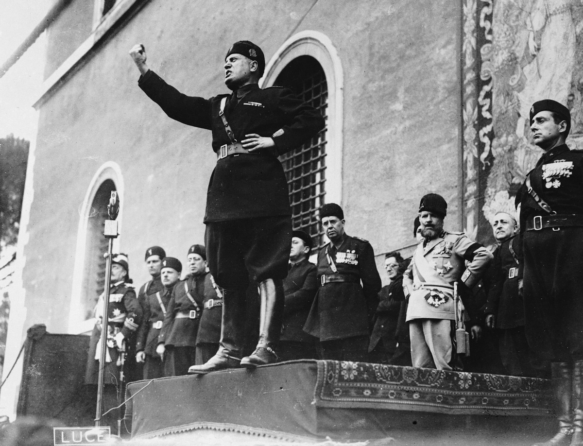 wtf facts about Mussolini - In 1932, Mussolini described antisemitism as a "German vice" and stated that "There was 'no Jewish Question' in Italy and could not be one in a country with a healthy system of government."