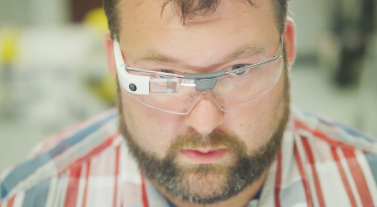 Google Glass: 'futuristic smart glasses.' -u/SuvenPan