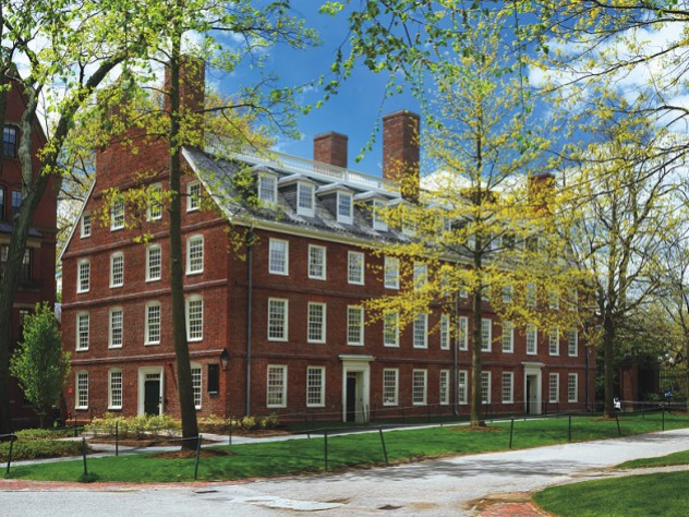 Revolutionary War Facts - Massachusetts Hall is the oldest surviving Harvard building, built between 1718 and 1720. When 640 members of Gen. George Washington’s army took up residence during the Revolutionary War, the damage they caused resulted in some o