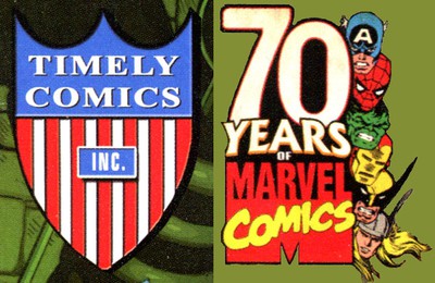 marvel comics 70 years - Timely Comics Inc. 70 Of Years Marvel Comics