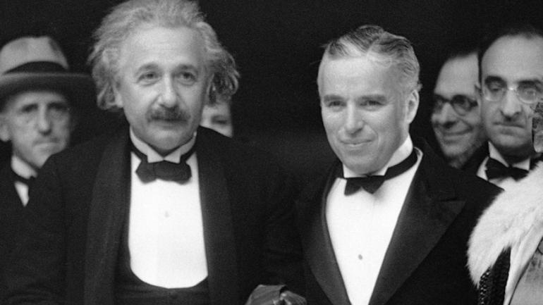 Albert Einstein was Charlie Chaplin's special guest at the 1931 premiere of Chaplin's movie, City Lights. The two became friends, and Chaplin would go on to remember Einstein fondly in his autobiography.-u/SeizeOpportunity