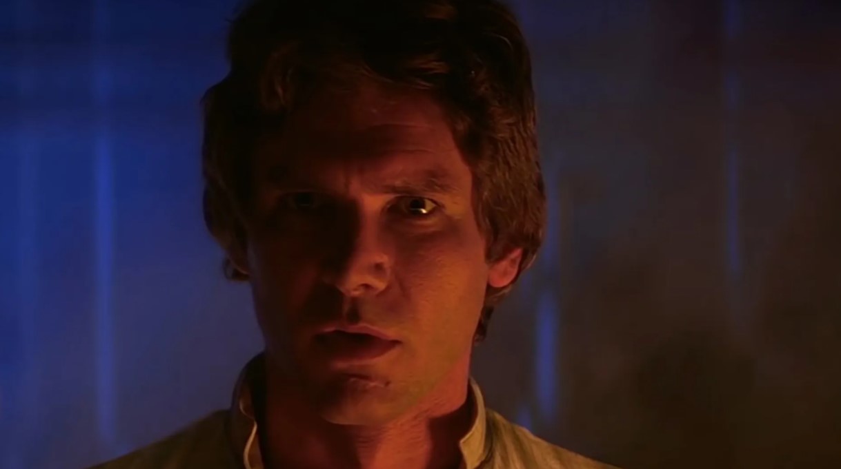 Harrison Ford Facts  - In Star War the I know line was improvised